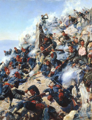 حروب روسيا العظمى The_defeat_of_shipka_peak_bulgarian_war_of_independence_b