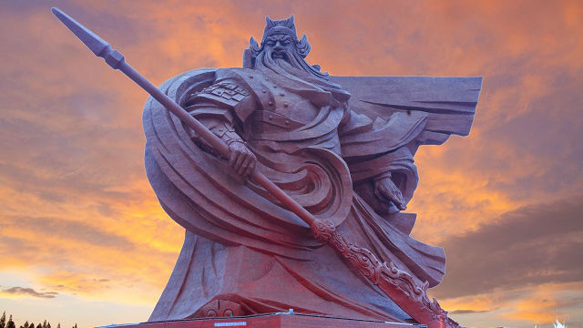 China unveils a hudge statue of Guan Yu (God of War) | Tsargrad Institute