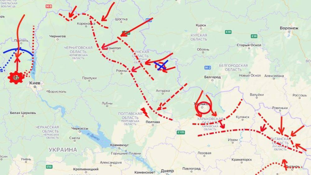 Карта боевых действий под харьковом на сегодня