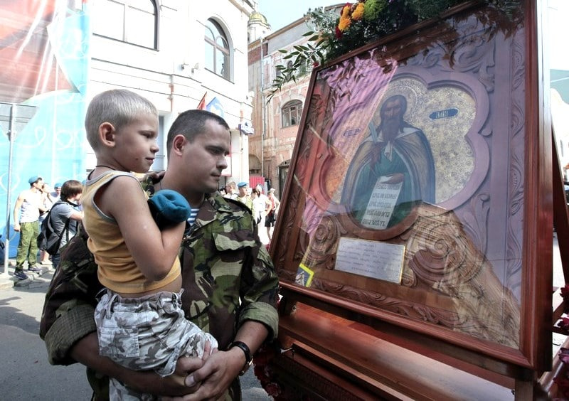 Храм воздушный десант в Ильин день