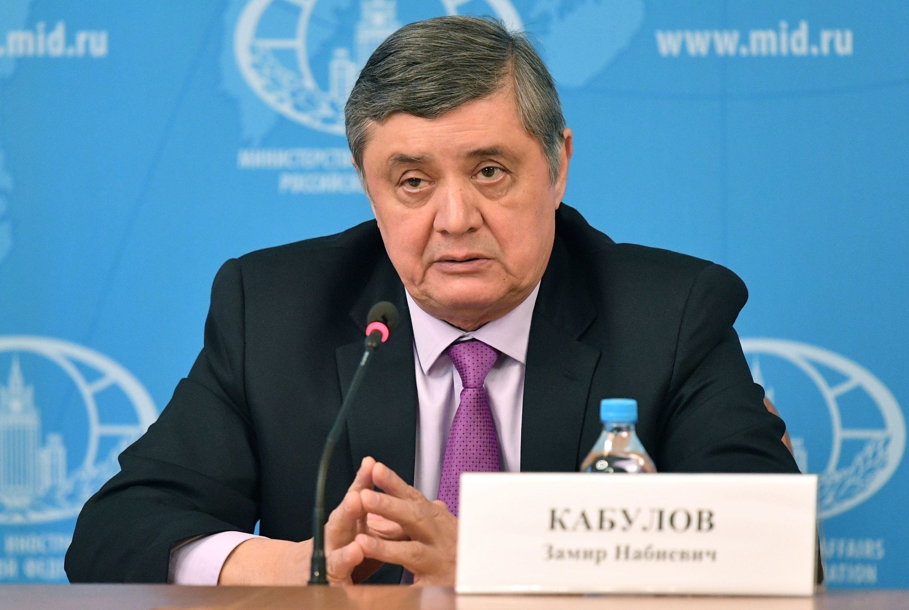 Специальный представитель. Russian presidential Envoy for Afghanistan Zamir Kabulov.