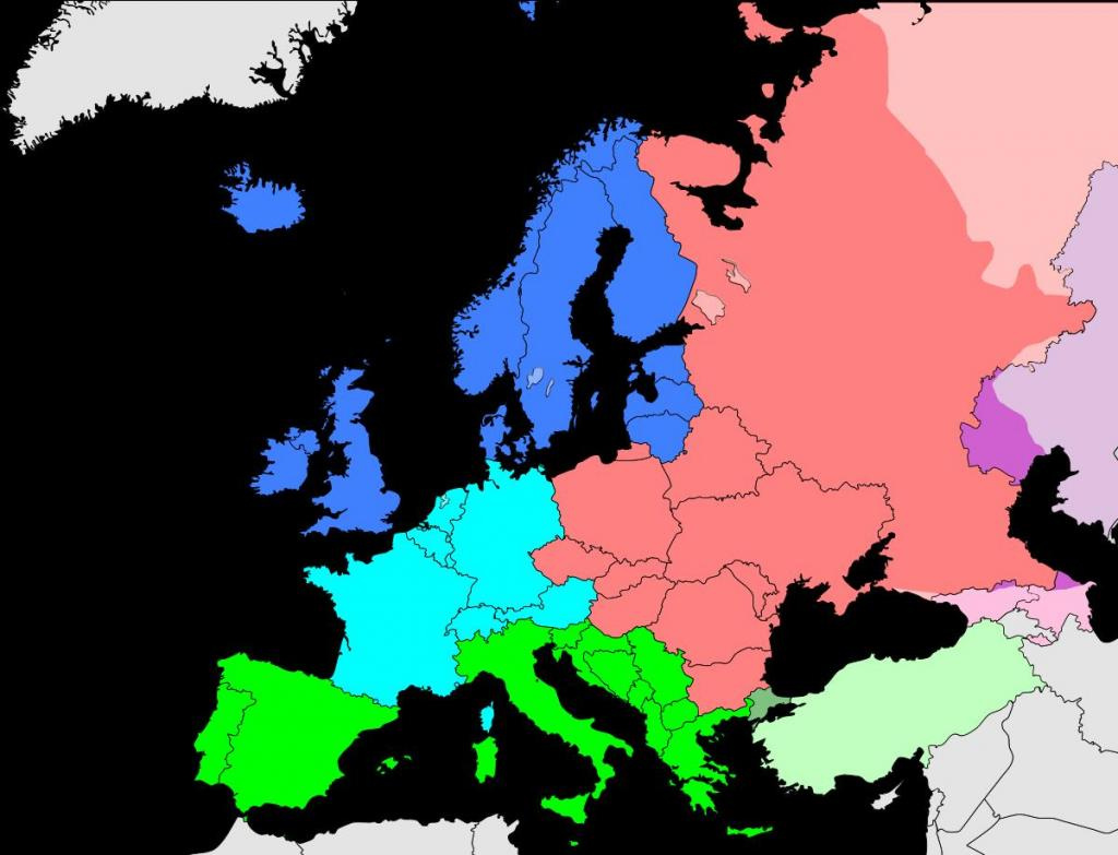 Западная Центральная и Восточная Европа
