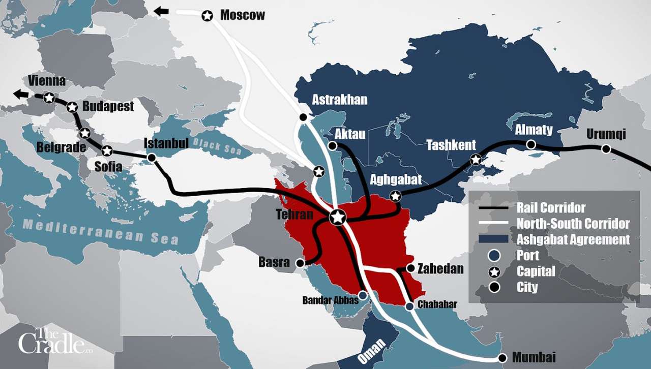 Морской путь из россии в индию карта