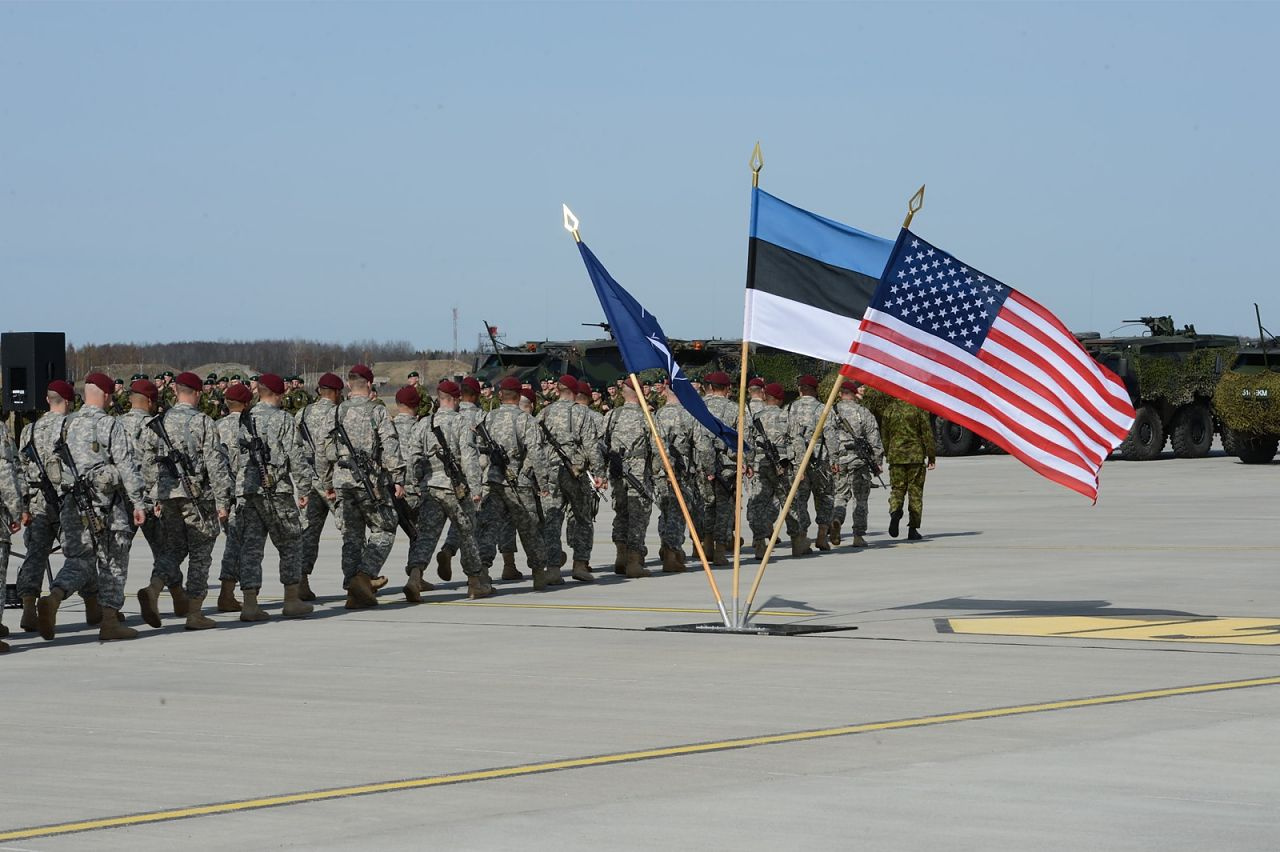 Военные учения НАТО В Эстонии