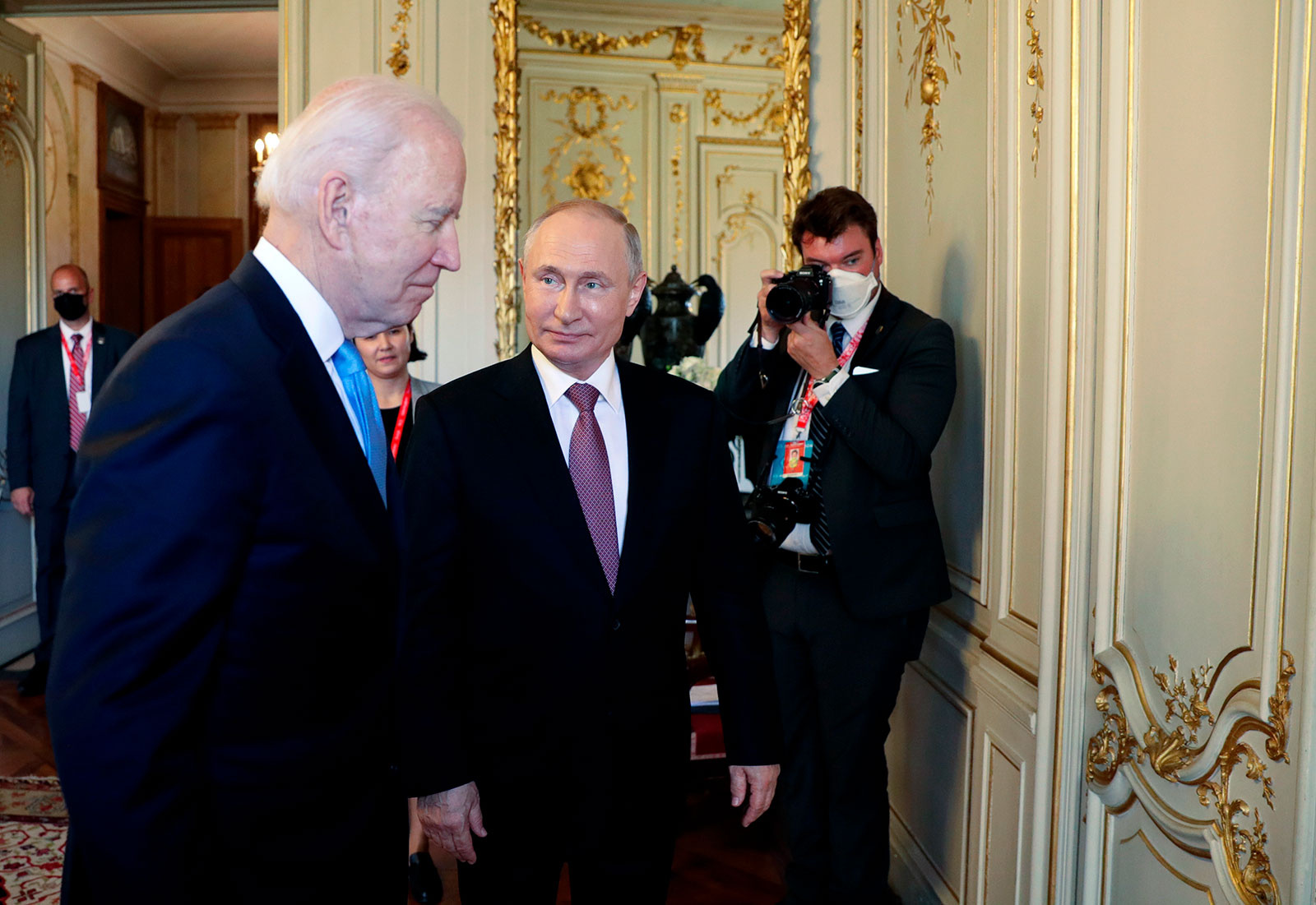 Джо Байден и Путин встреча