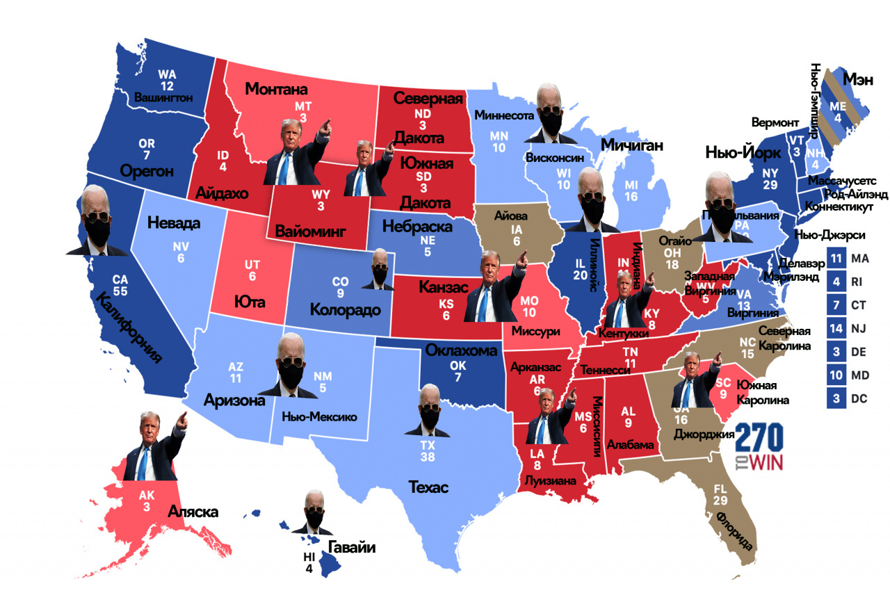 Америки 2020. Электоральная карта США. Красные и синие штаты США 2020. Электоральная география США 2020. Электоральная карта США 2020.