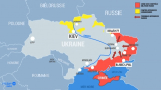 La guerre idéologique n'est symétrique que sur la frontière du Donbass