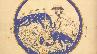 Al-Idrisi World Map (12th century).