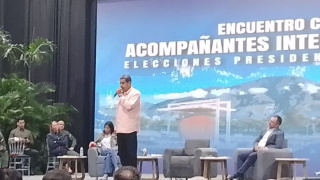 President Maduro speaking (Photo Credit: Leonid Savin)